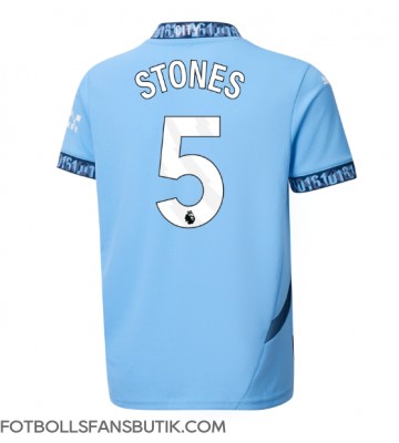 Manchester City John Stones #5 Replika Hemmatröja 2024-25 Kortärmad